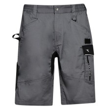 bermuda diadora easywork light en gris acero