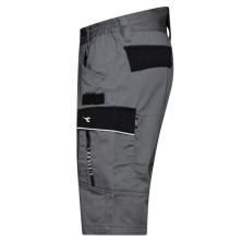 bermuda diadora easywork light en gris acero