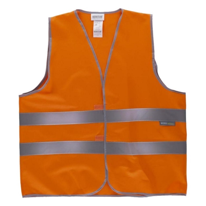 Chaleco alta visibilidad workteam hvtt01