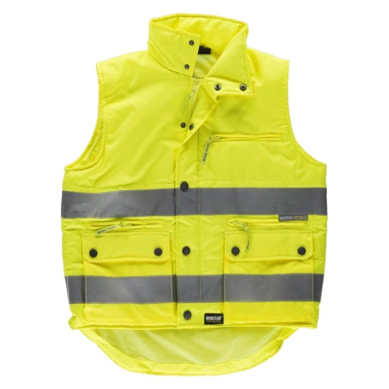 Chaleco alta visibilidad workteam c3209