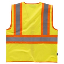 chaleco a.v. workteam c3620 en amarillo/naranja