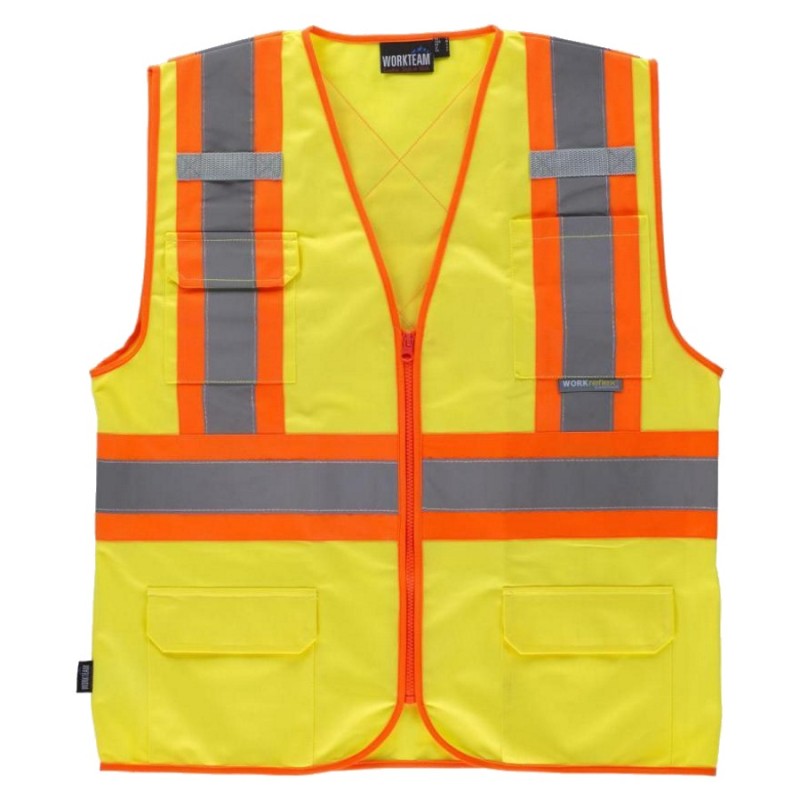 Chaleco alta visibilidad workteam c3621
