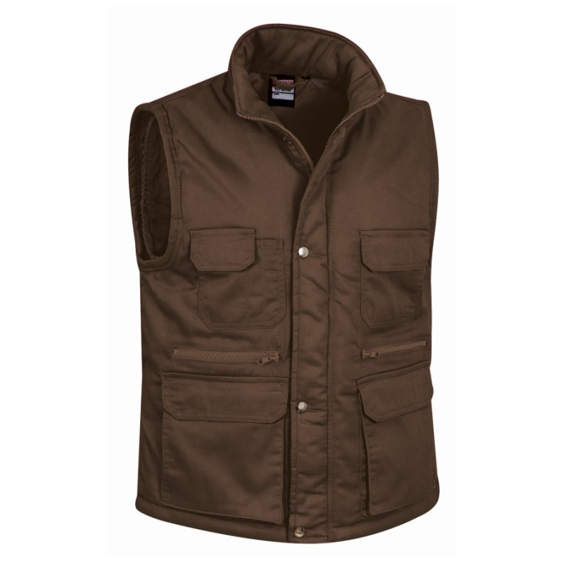 Chaleco multibolsillos valento reporter