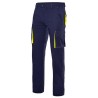 Pantalon stretch bicolor velilla 103008s