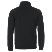 sudadera clique classic half zip 021043 en negro