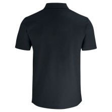 polo clique basic pocket 028255 en negro
