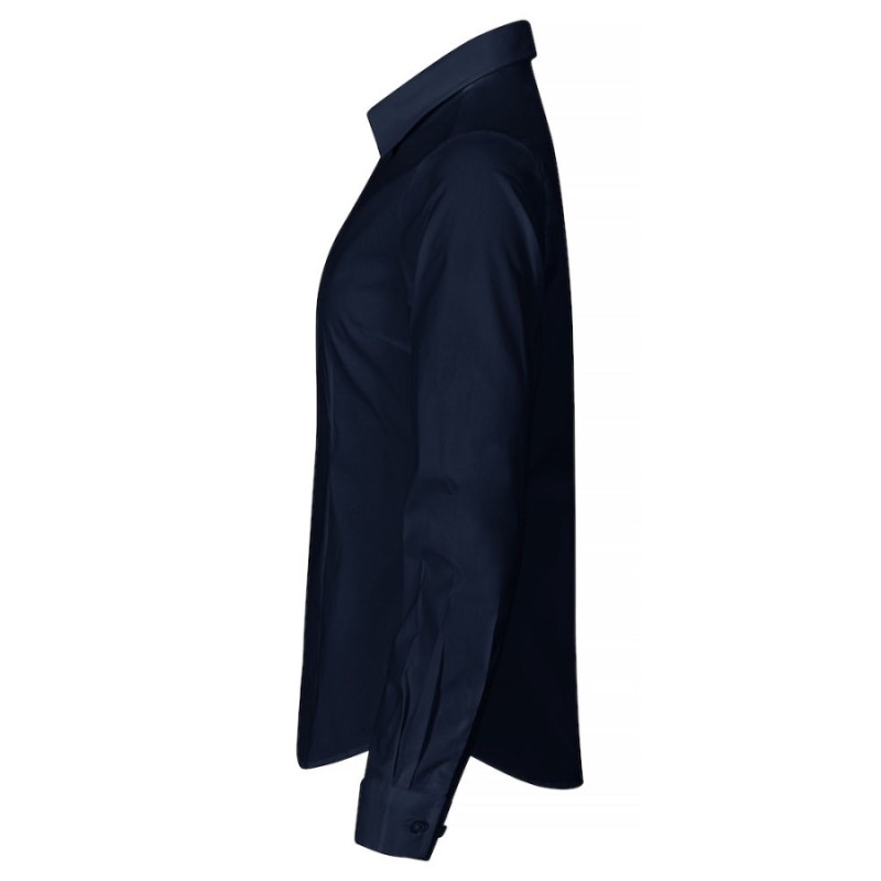 Camisa mujer clique stretch ls 027961