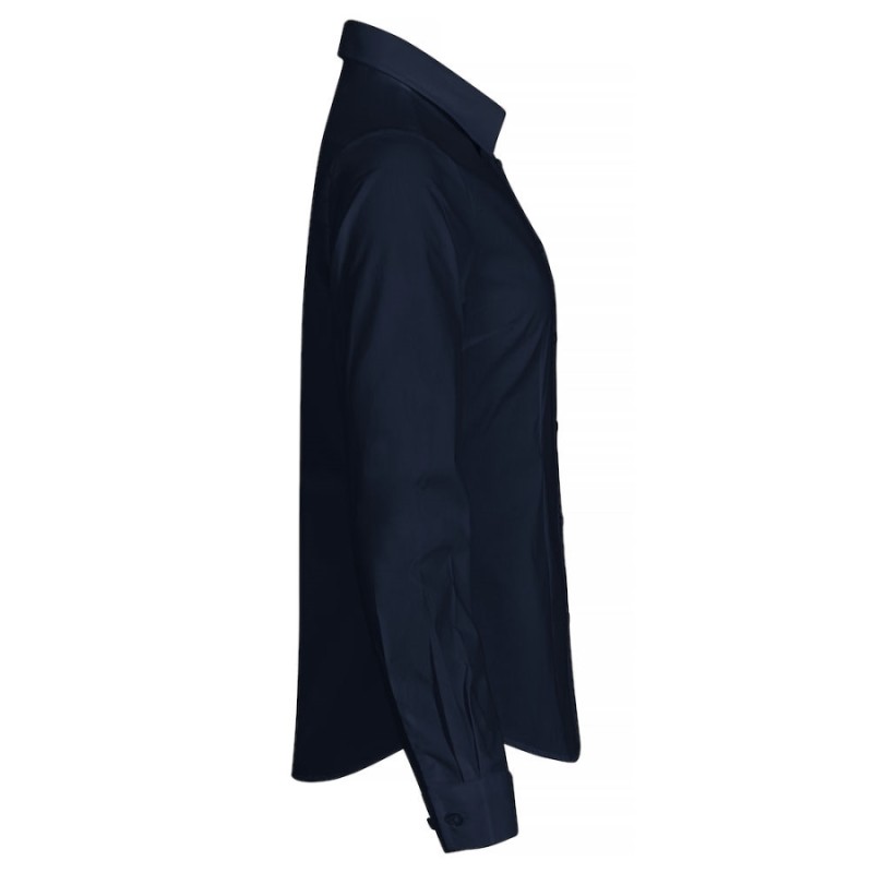 Camisa mujer clique stretch ls 027961