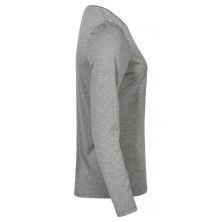 camiseta m/l mujer clique basic active-t 029041 en gris marengo