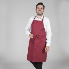 delantal garys con peto y bolsillo 116100 en caqui