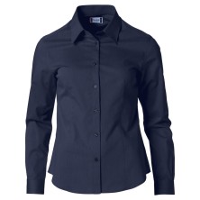 camisa m/l mujer clique clare 027955 en marino oscuro