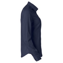 camisa m/l mujer clique clare 027955 en marino oscuro