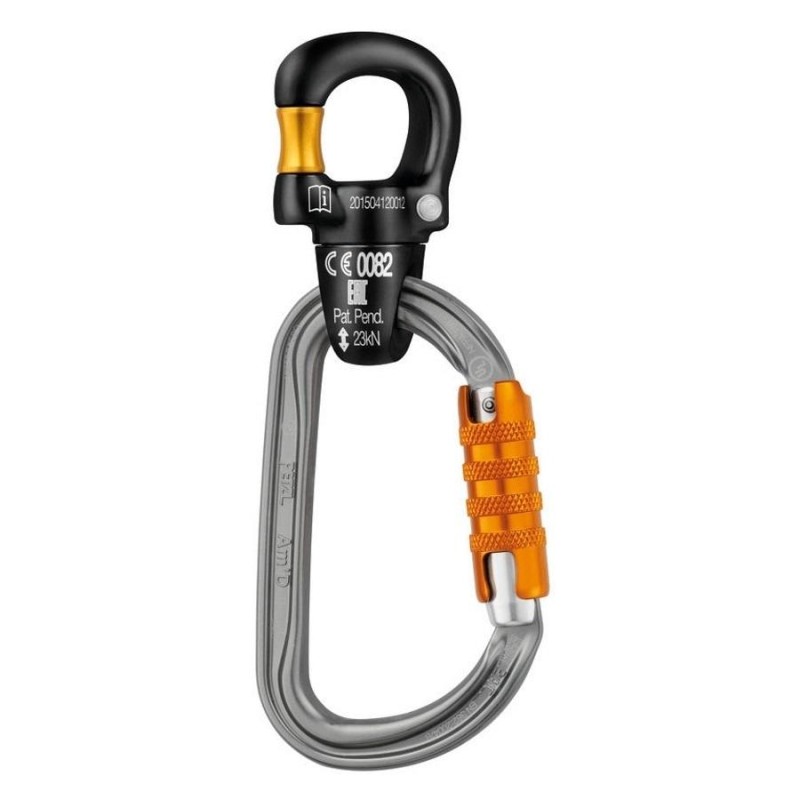 Eslabon giratorio petzl micro swivel