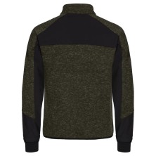 chaqueta polar clique haines 023946 en verde niebla