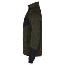 chaqueta polar clique haines 023946 en verde niebla