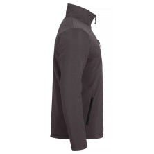 chaqueta softshell clique padded 0200954 en gris
