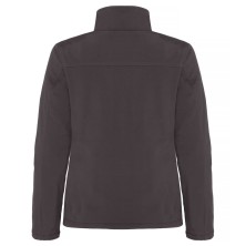 chaqueta softshell mujer clique padded 0200957 en gris