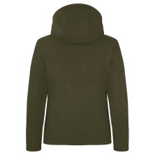 chaqueta softshell mujer clique 020953 en verde niebla