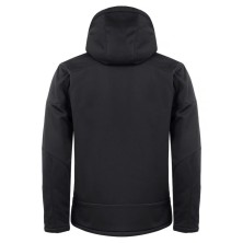chaqueta softshell clique grayland 020980 en negro