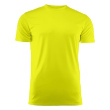 camiseta printer run 2264023 en amarillo neón