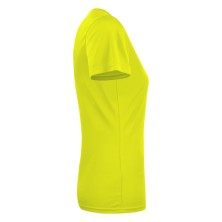 camiseta mujer printer run 2264026 en amarillo neón