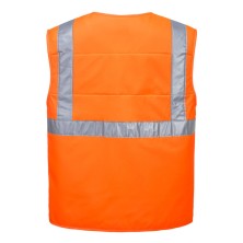 chaleco a.v. portwest cv02 en naranja