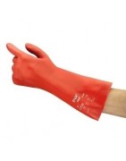 Guantes de protección para otros químicos contra disolventes