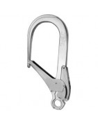 Mosquetones de seguridad para trabajos en altura y escalada