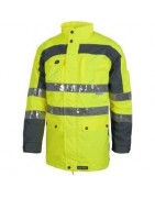 Parkas de alta visibilidad para trabajar en condiciones adversas