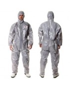 Trajes de protección química tipo 3 contra agentes químicos