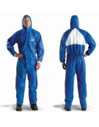 Protección química tipo 5 y 6 contra polvo y partículas