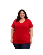 Catálogo de ropa de trabajo para mujer en tallas grandes