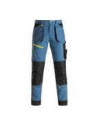 Completa tu uniforme con los pantalones de trabajo bicolor