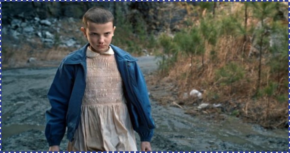 Disfraz de Eleven en Stranger Things