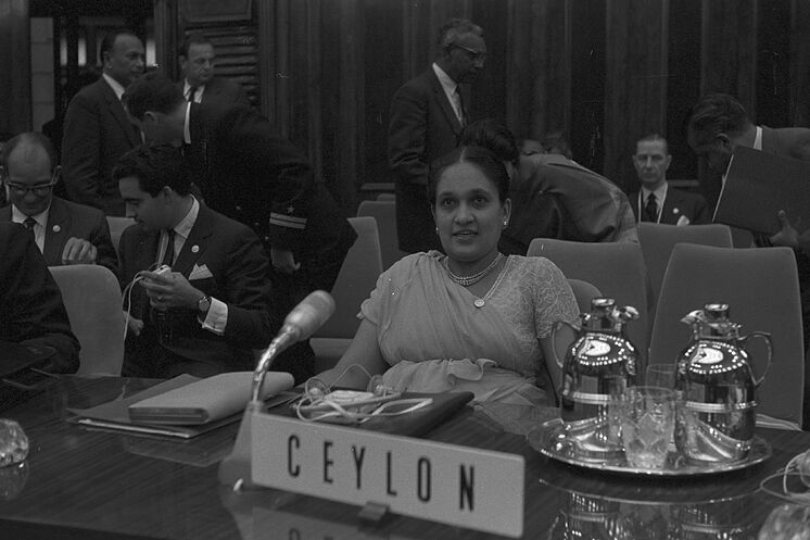 Simimayo Bandaranaike, primera presidenta de un gobierno