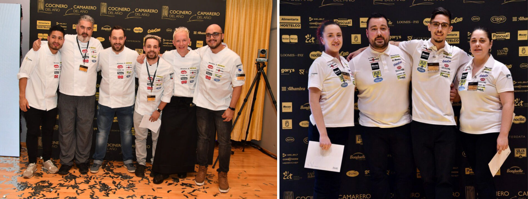 Finalistas del Concurso Cocinero y Camarero del año 2024