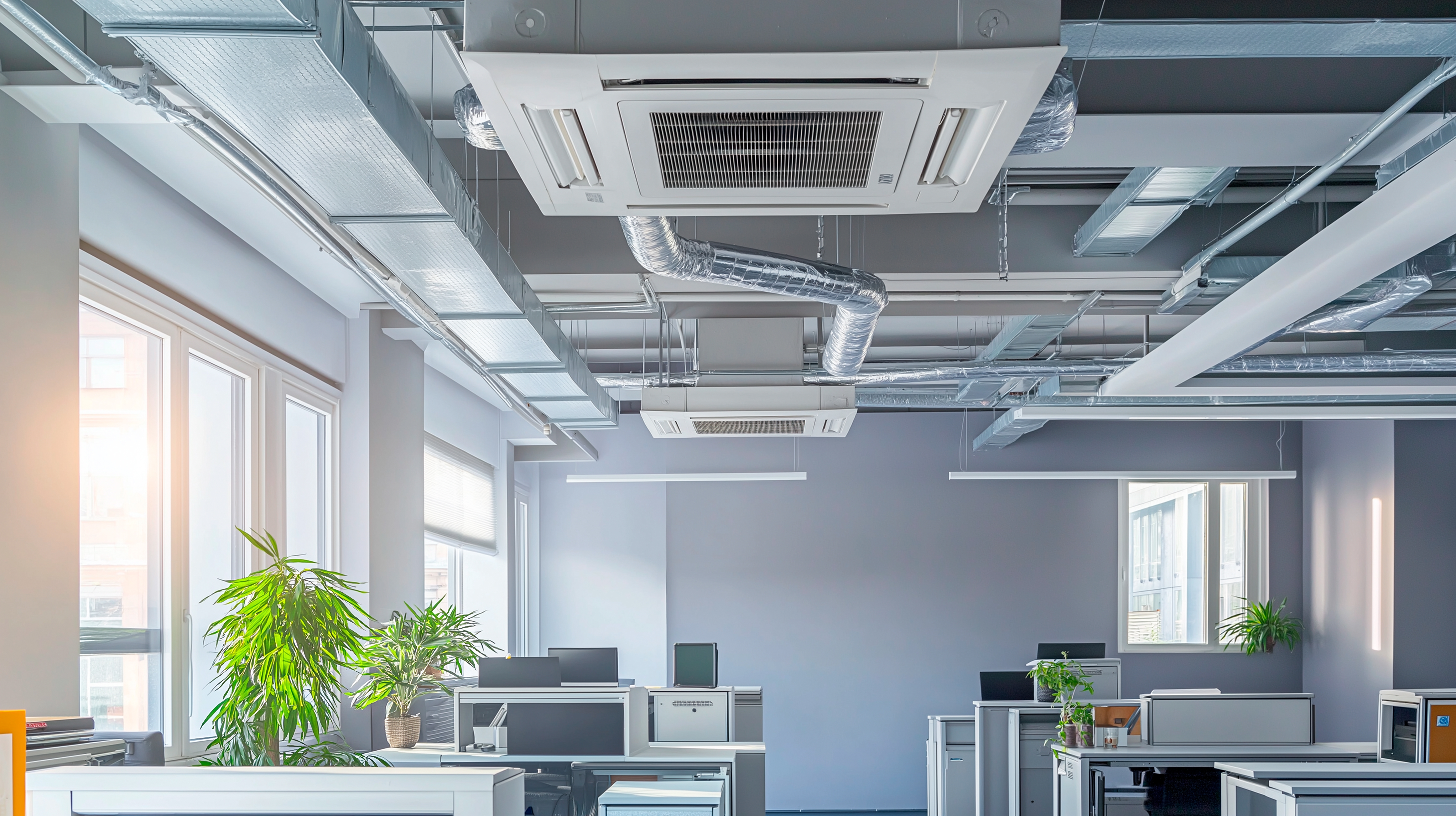 Oficina bien ventilada