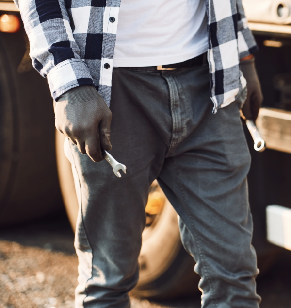 Pantalones vaqueros elásticos para trabajo activo