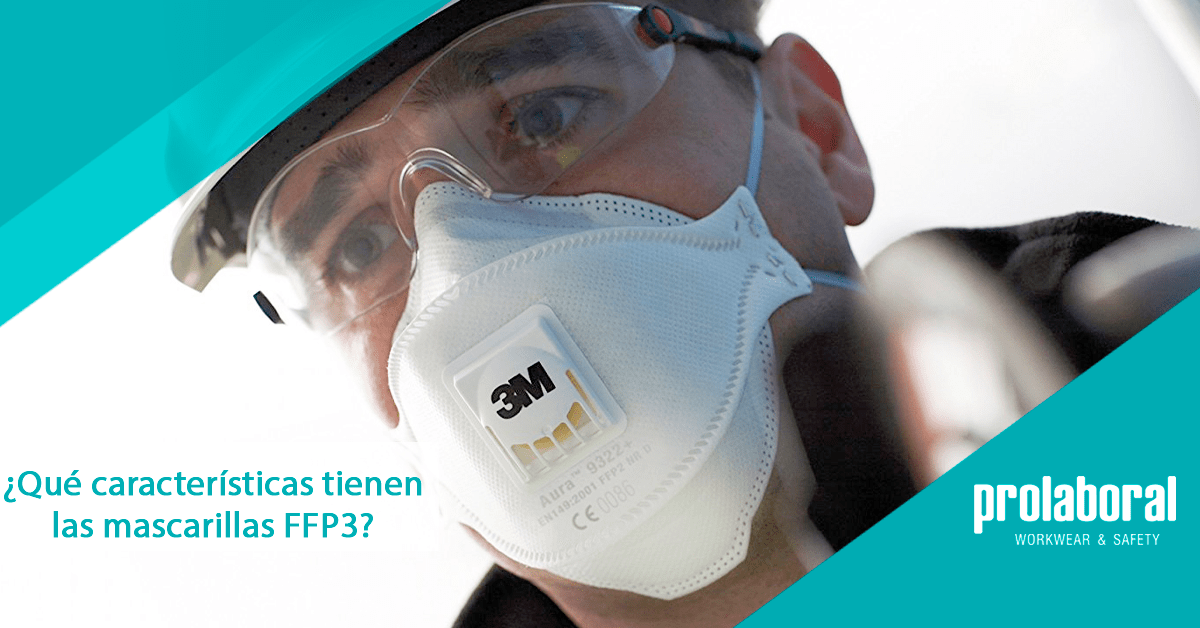 ¿Qué características tienen las mascarillas FFP3?