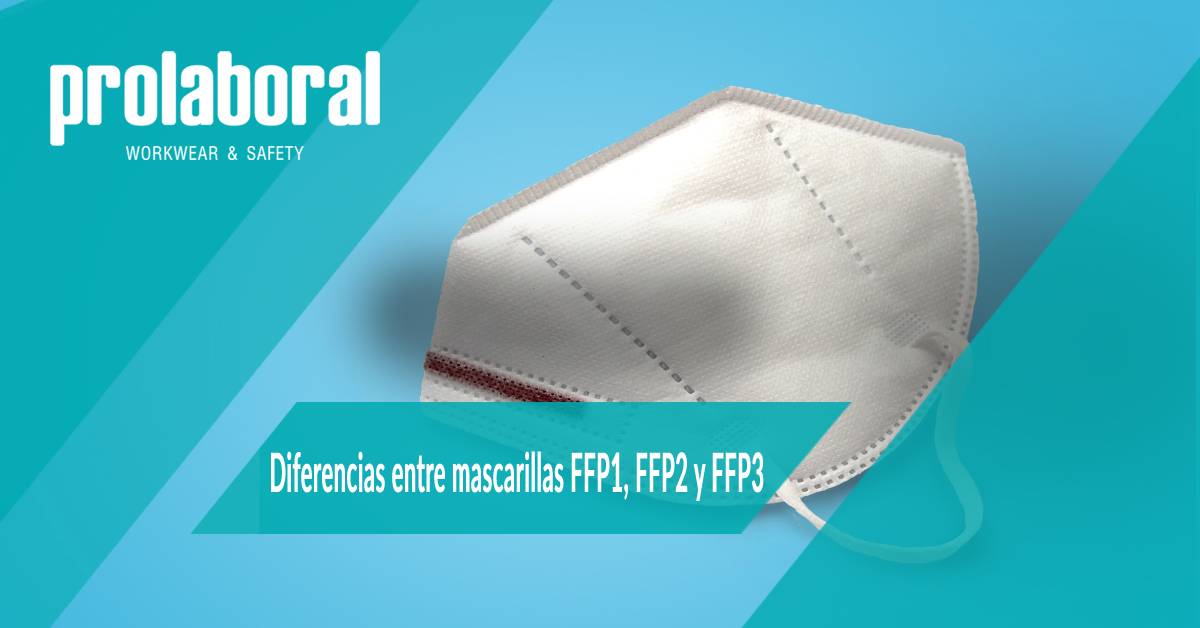 Diferencias entre las mascarillas FFP1, FFP2 y FFP3