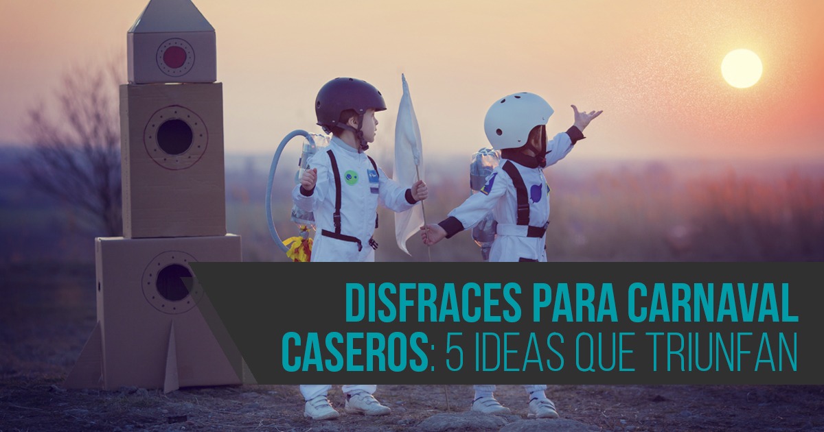 Disfraces para carnaval caseros: 5 ideas que triunfan