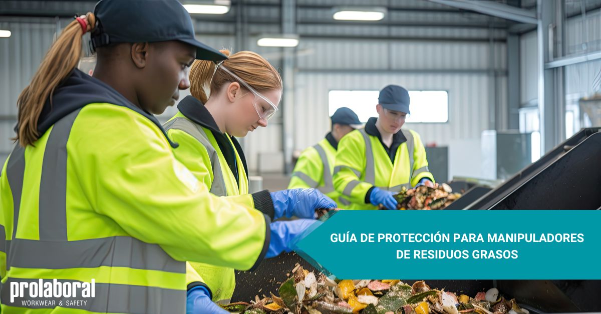 Guía de protección para manipuladores de residuos grasos