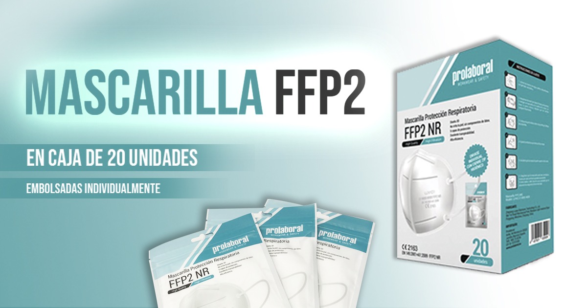 ¿Conoces las mascarillas Prolaboral FFP2?