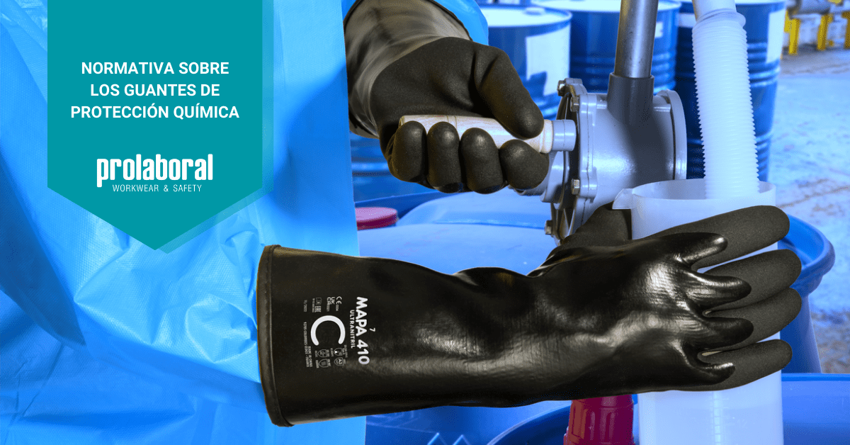 Normativa sobre los guantes de protección química