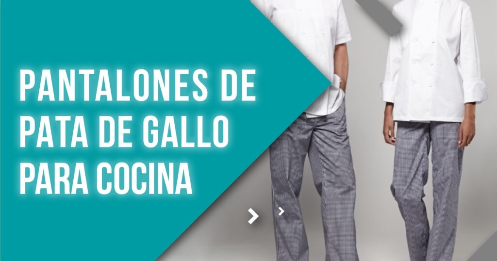 Pantalón de pata de gallo: ¡un conjunto de cocina con clase!