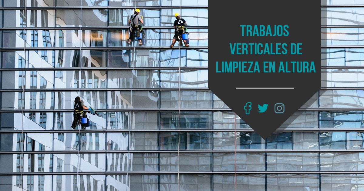 PRL en trabajos verticales en altura