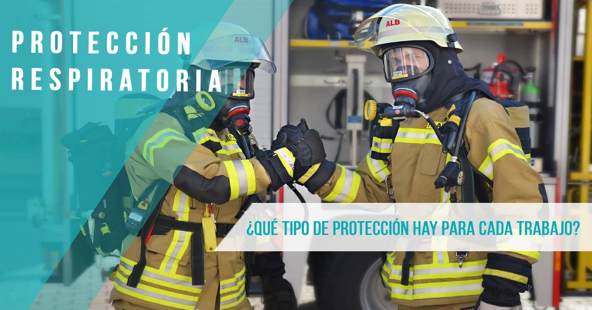 ¿Qué tipos de protección respiratoria hay para tu trabajo?