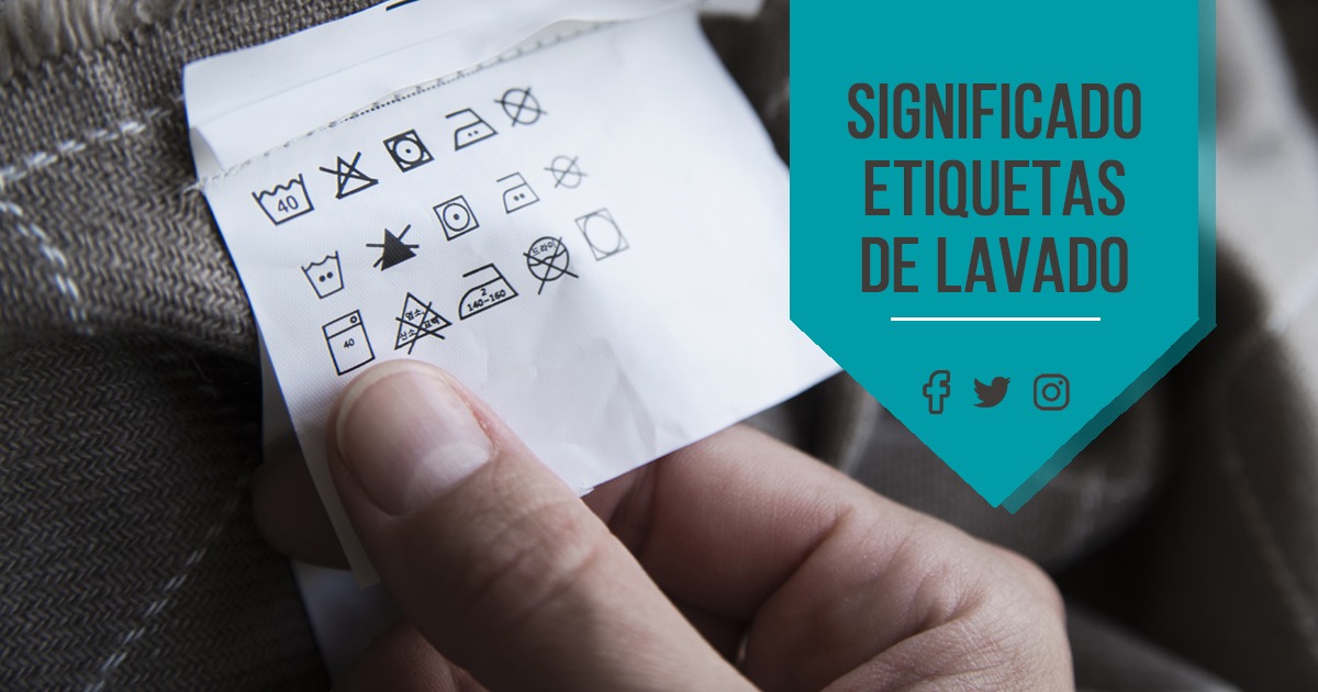 Conoce el significado de las etiquetas de lavado - Blog Prolaboral