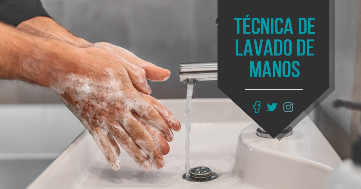 Conoce la técnica de lavado de manos